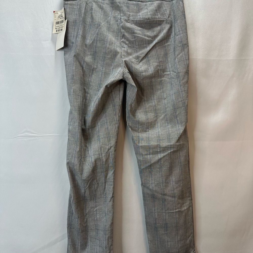 JENNA ROSE Gray plaid pants NWT Size M - Picture 8 of 10